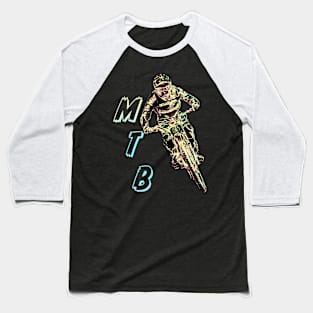 mtb downhill Baseball T-Shirt